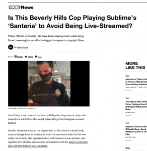California Cop Weaponizes Copyright Law to Avoid Accountability