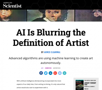 Distinction Between Methods in AI-Created Art